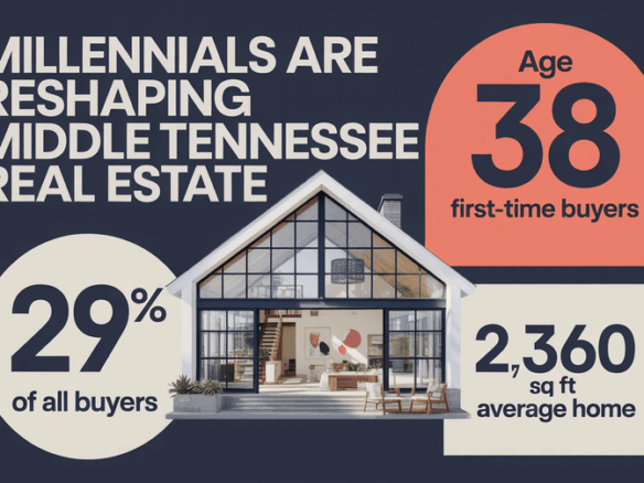 How Millennial Buyers Are Reshaping Middle Tennessee Real Estate
