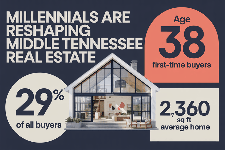 How Millennial Buyers Are Reshaping Middle Tennessee Real Estate