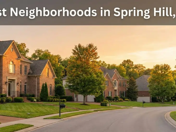 Best Neighborhoods in Spring Hill, TN